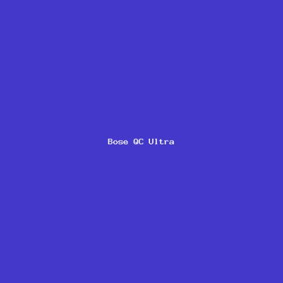 Bose QuietComfort Ultra Headphones